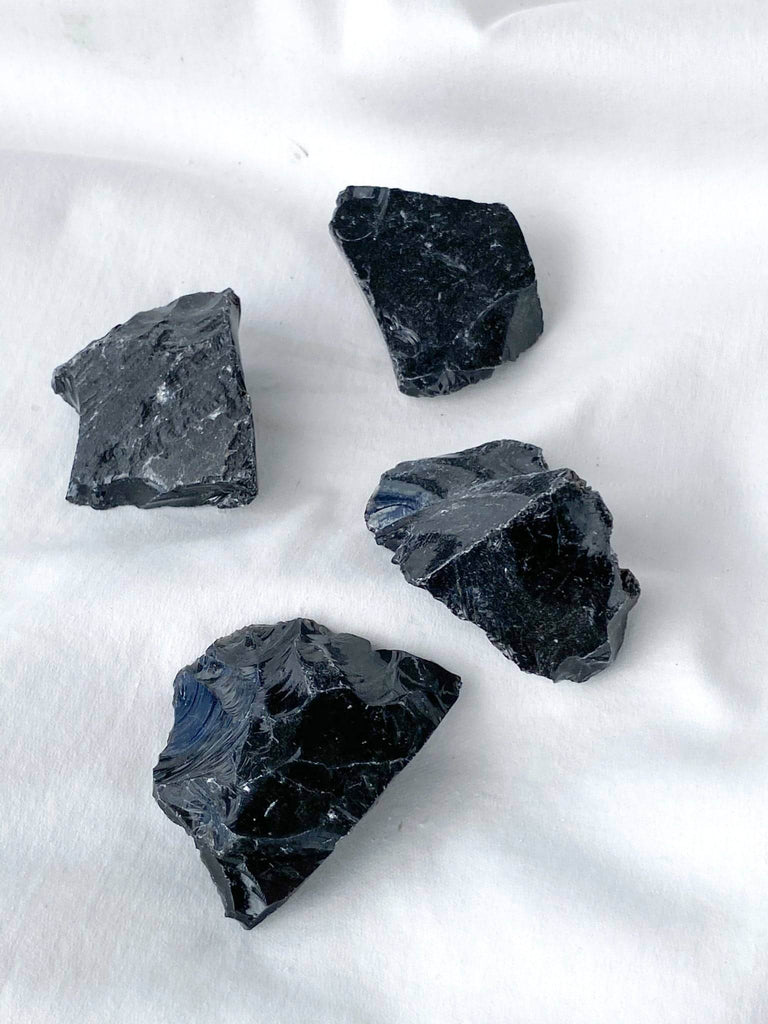 Black Obsidian Rough | Small - Unearthed Crystals