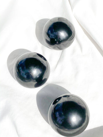Shungite Sphere | 50mm - Unearthed Crystals