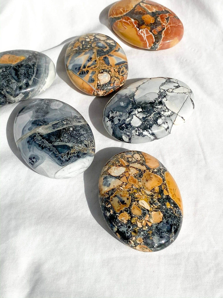 Maligano Jasper Palm Stone | Large - Unearthed Crystals