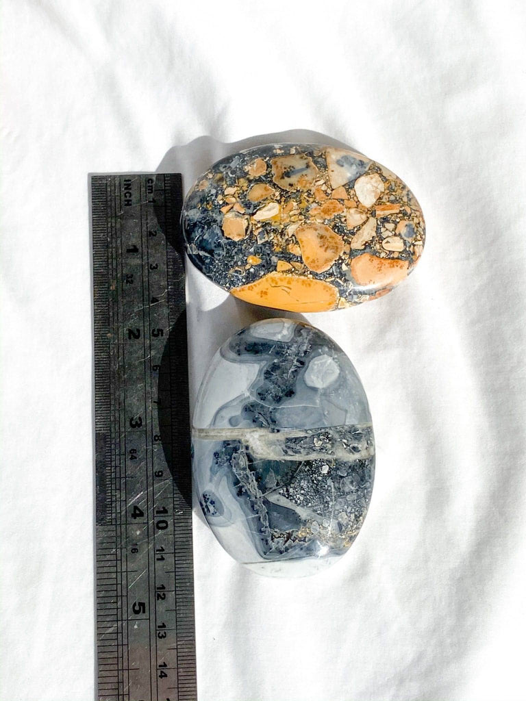 Maligano Jasper Palm Stone | Large - Unearthed Crystals