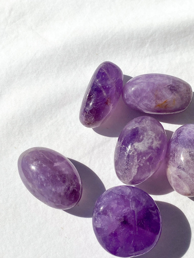 Amethyst Palm Stone | Medium - Unearthed Crystals