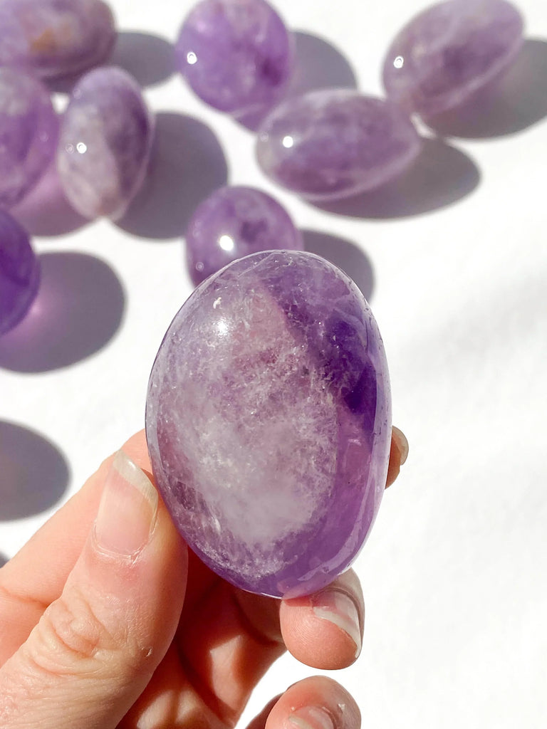 Amethyst Palm Stone | Medium - Unearthed Crystals