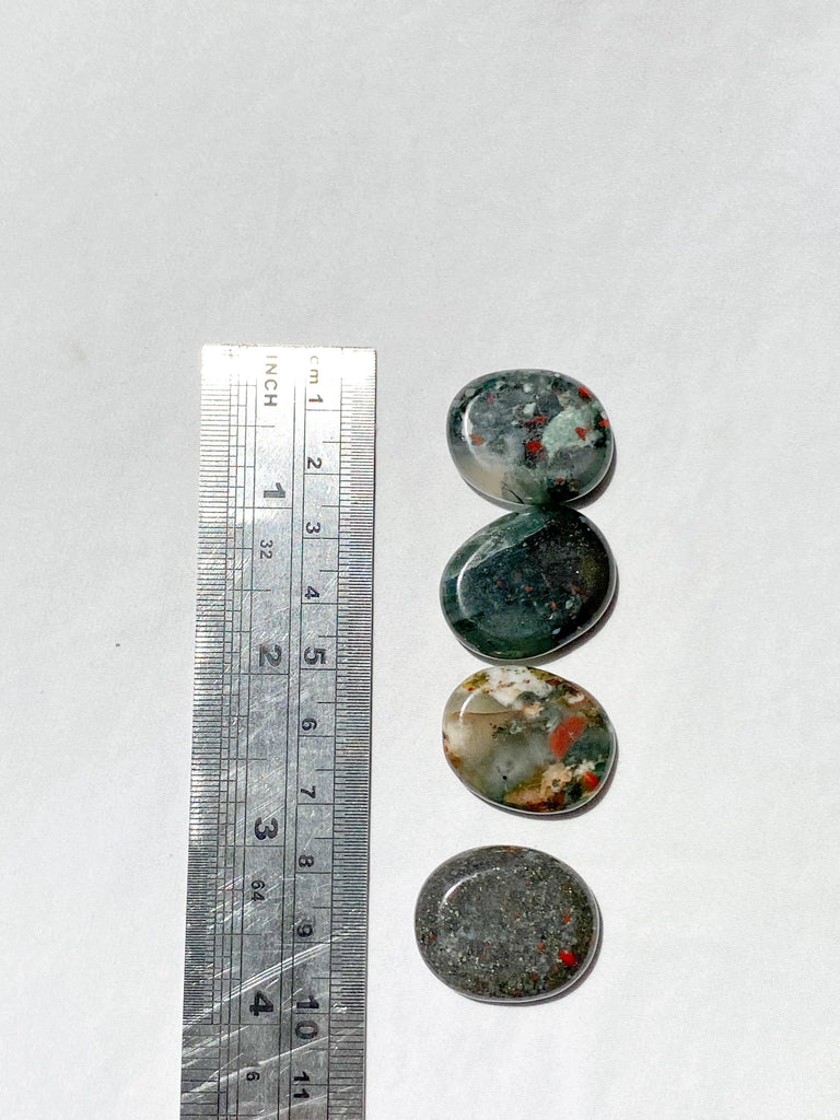 Bloodstone Coin - Unearthed Crystals