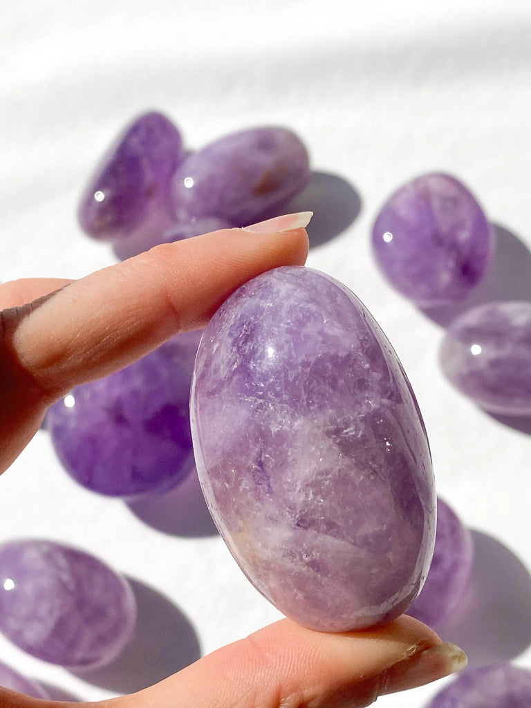 Amethyst Palm Stone | Medium - Unearthed Crystals