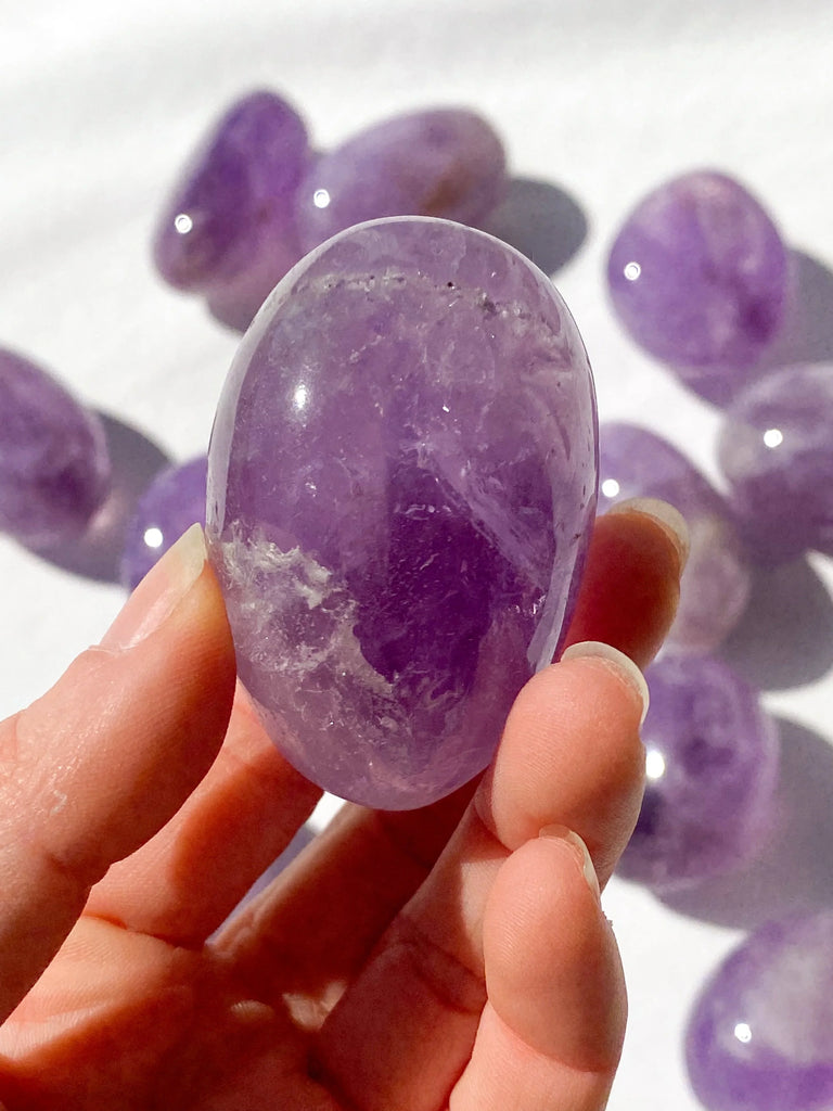 Amethyst Palm Stone | Medium - Unearthed Crystals