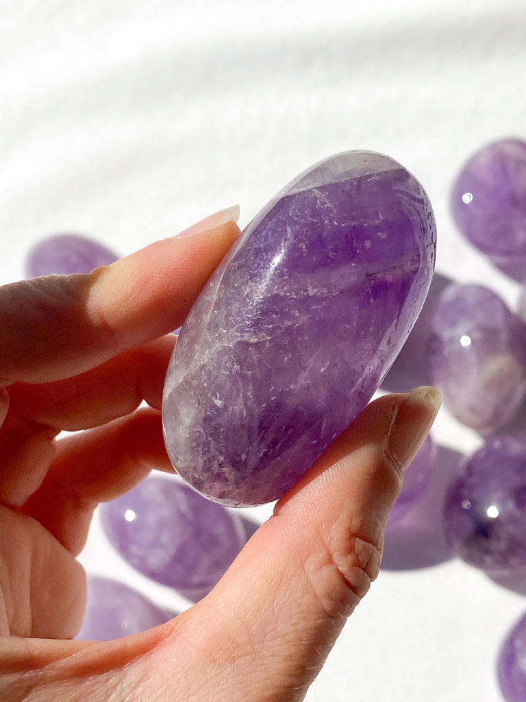Amethyst Palm Stone | Medium - Unearthed Crystals