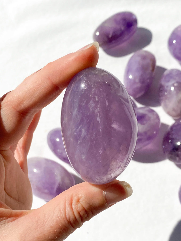 Amethyst Palm Stone | Medium - Unearthed Crystals