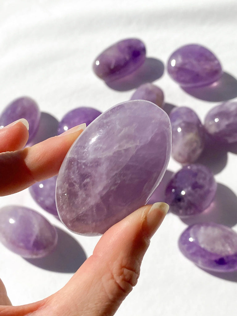 Amethyst Palm Stone | Medium - Unearthed Crystals