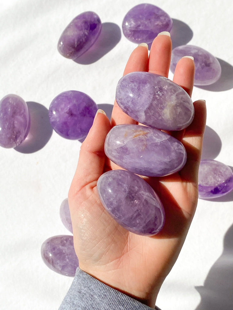 Amethyst Palm Stone | Medium - Unearthed Crystals