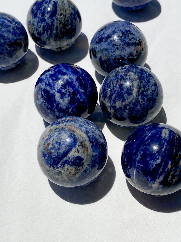 Sodalite Sphere | Medium - Unearthed Crystals