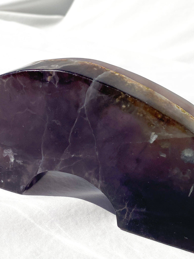 Arch Carving | Rainbow Fluorite - Unearthed Crystals