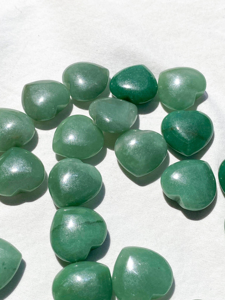 Green Aventurine Heart | Mini - Unearthed Crystals
