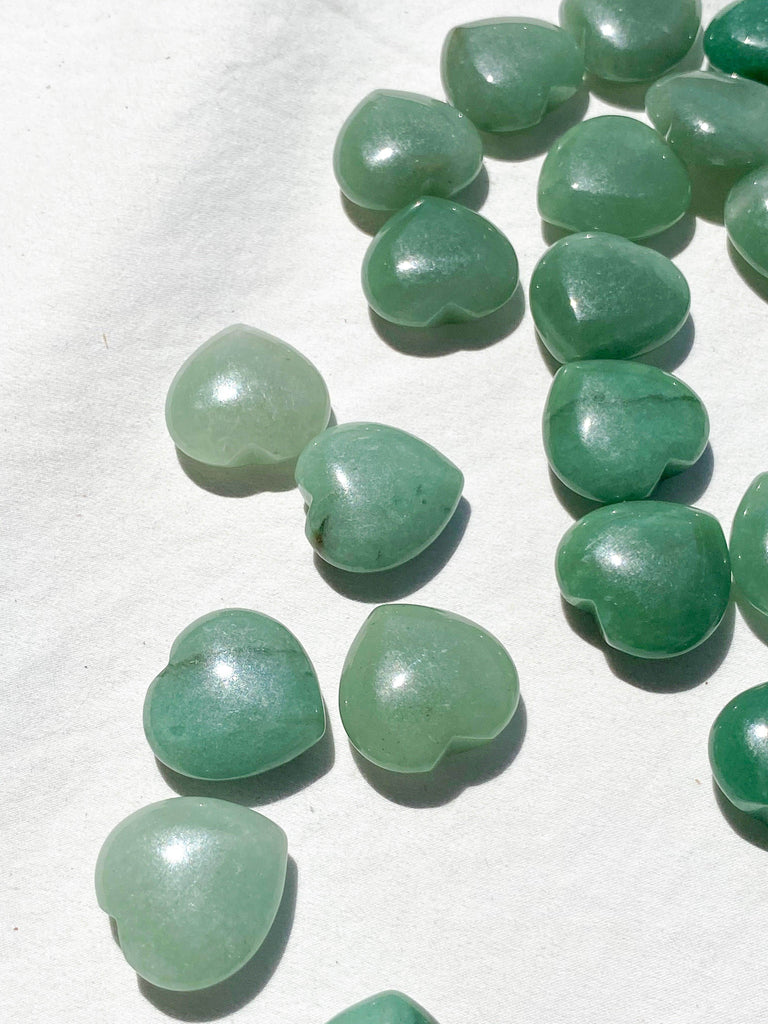 Green Aventurine Heart | Mini - Unearthed Crystals