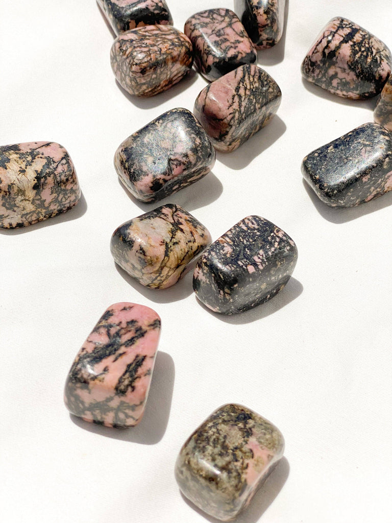 Rhodonite Freeform | Small - Unearthed Crystals