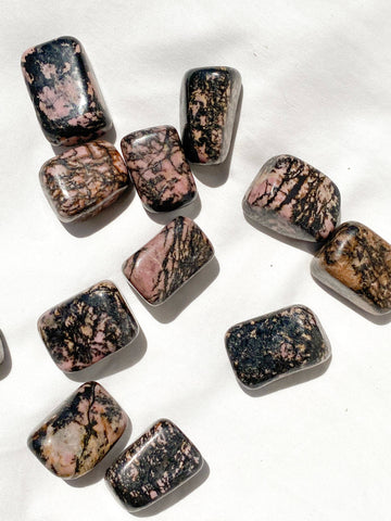 Rhodonite Freeform | Small - Unearthed Crystals