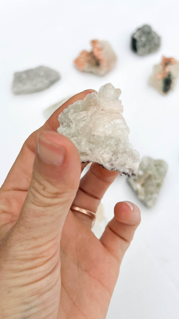 Apophyllite Cluster | Extra Small - Unearthed Crystals