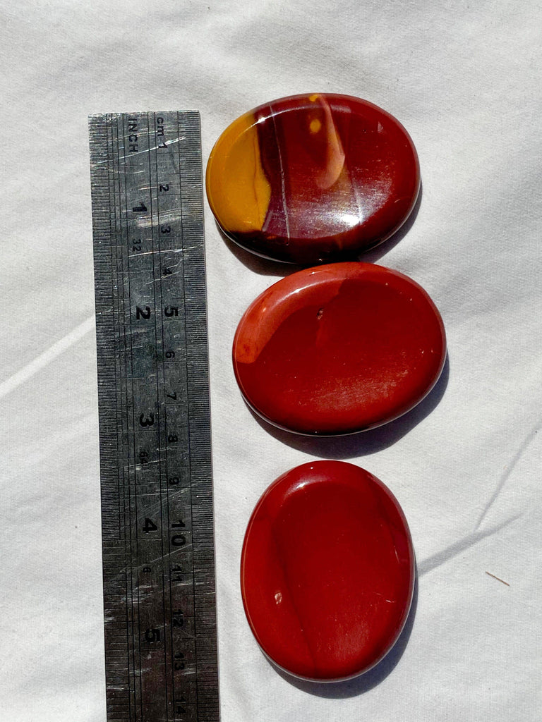 Mookaite Jasper Worry Stone | Large - Unearthed Crystals