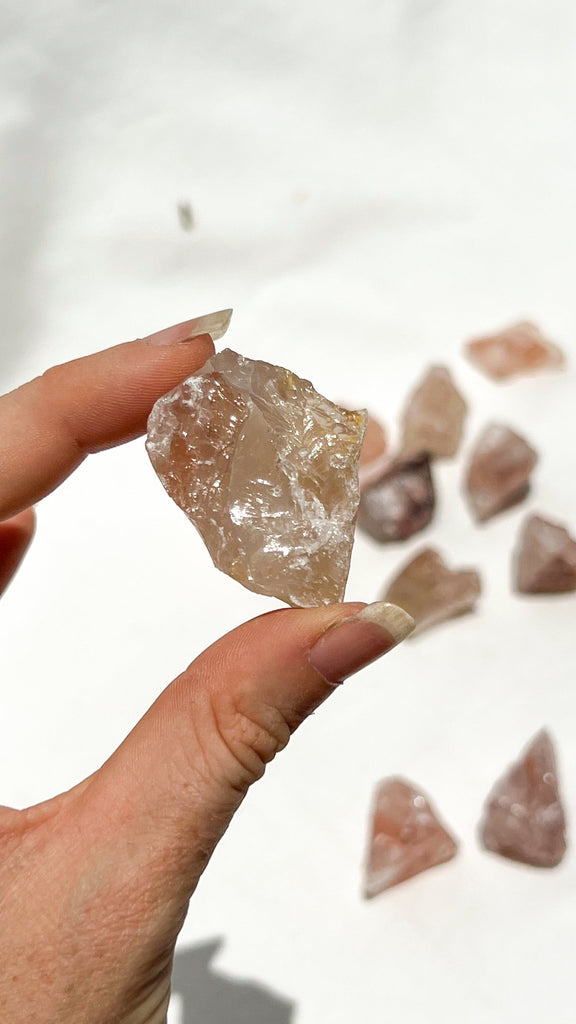Hematoid Quartz Rough | Extra Small - Unearthed Crystals
