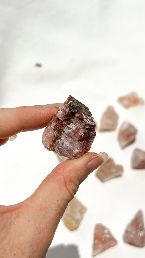 Hematoid Quartz Rough | Extra Small - Unearthed Crystals