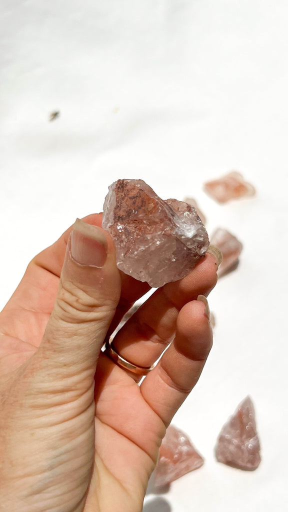 Hematoid Quartz Rough | Extra Small - Unearthed Crystals