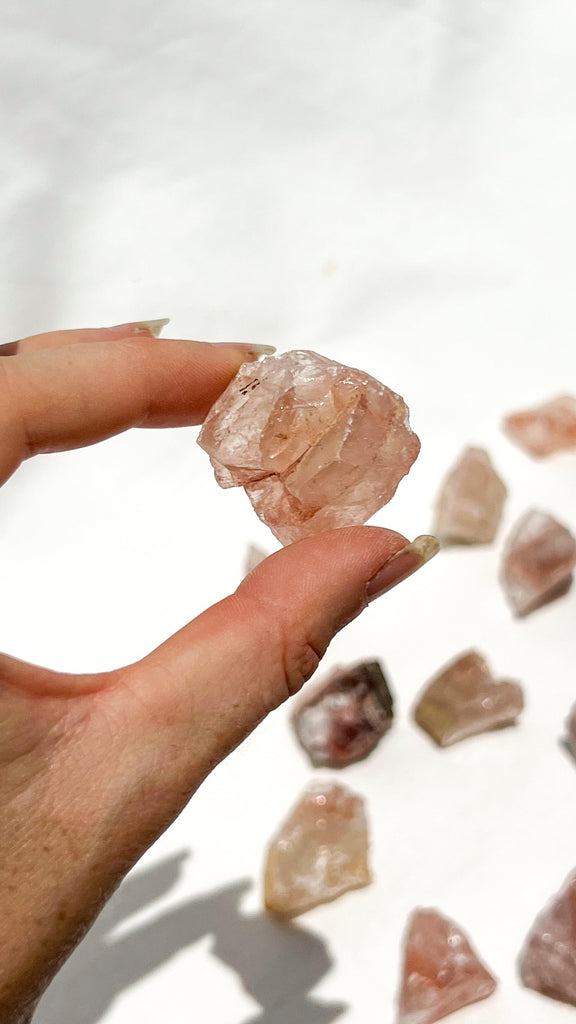 Hematoid Quartz Rough | Extra Small - Unearthed Crystals