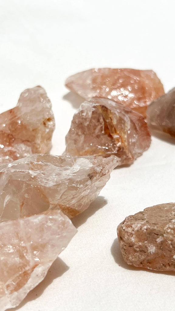 Hematoid Quartz Rough | Small - Unearthed Crystals