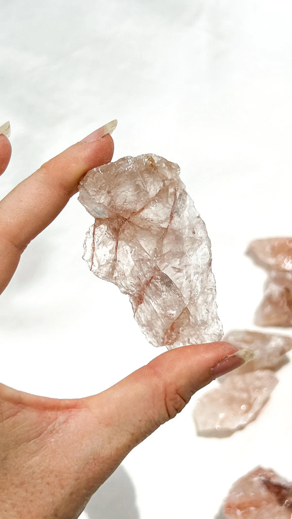 Hematoid Quartz Rough | Small - Unearthed Crystals