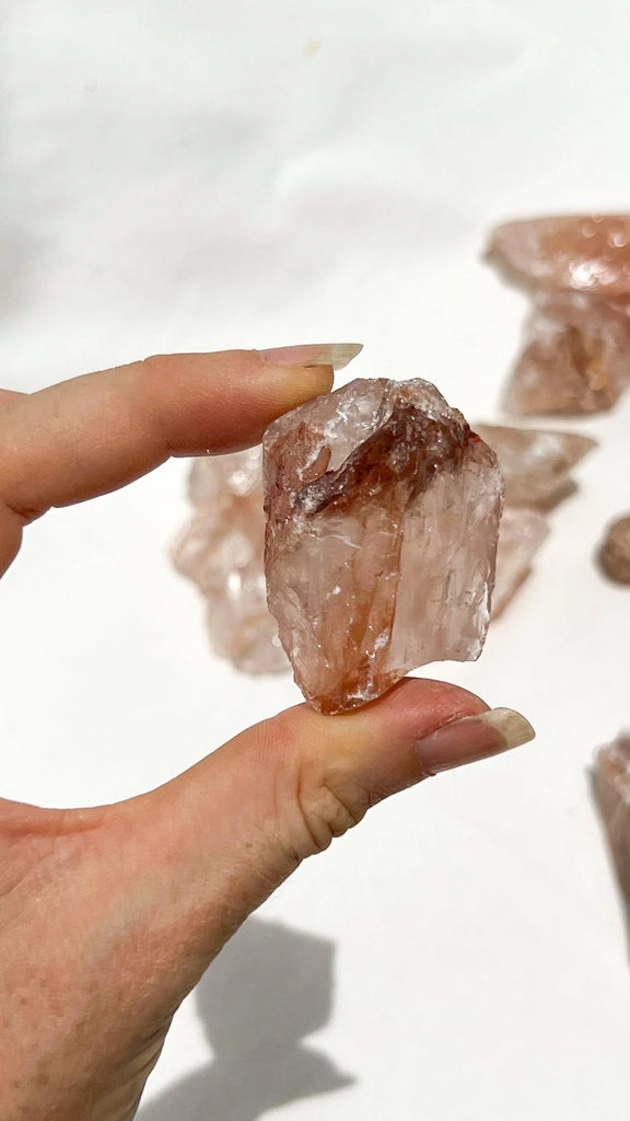 Hematoid Quartz Rough | Small - Unearthed Crystals