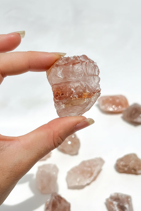 Hematoid Quartz Rough | Small - Unearthed Crystals