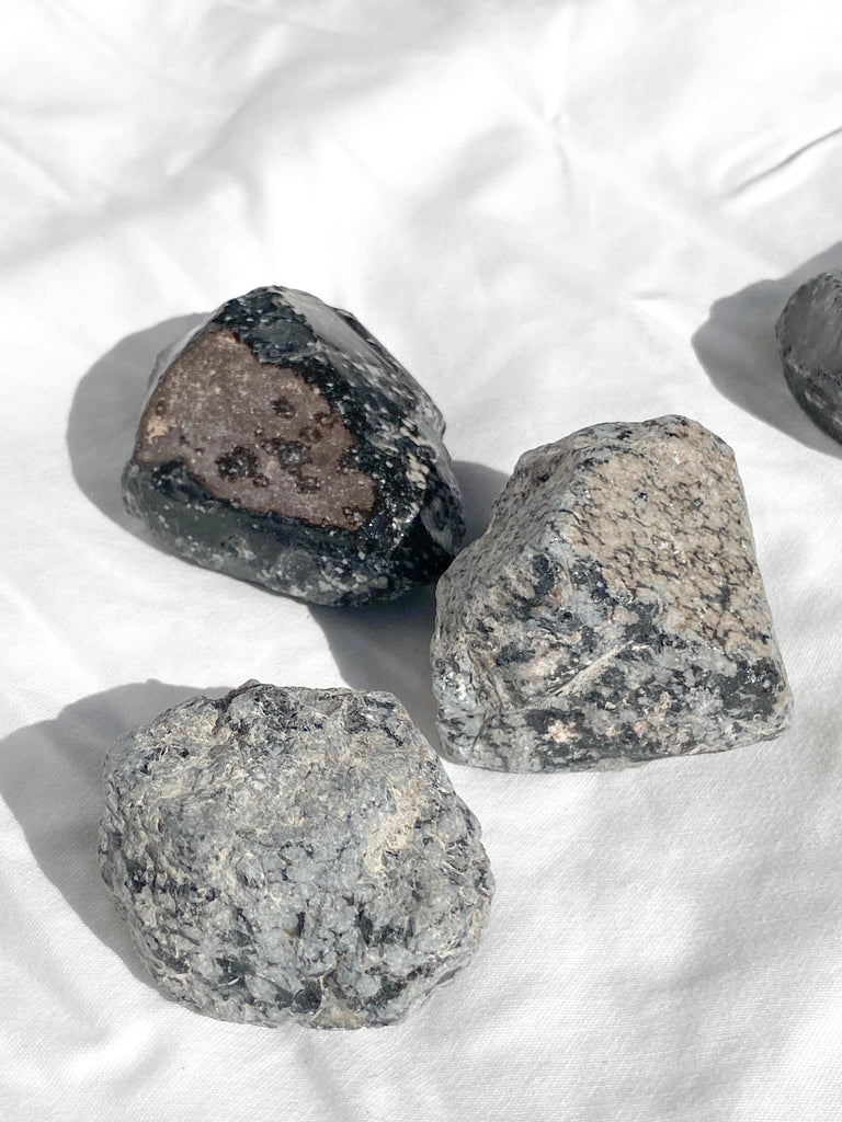 Snowflake Obsidian Rough  |  Medium - Unearthed Crystals