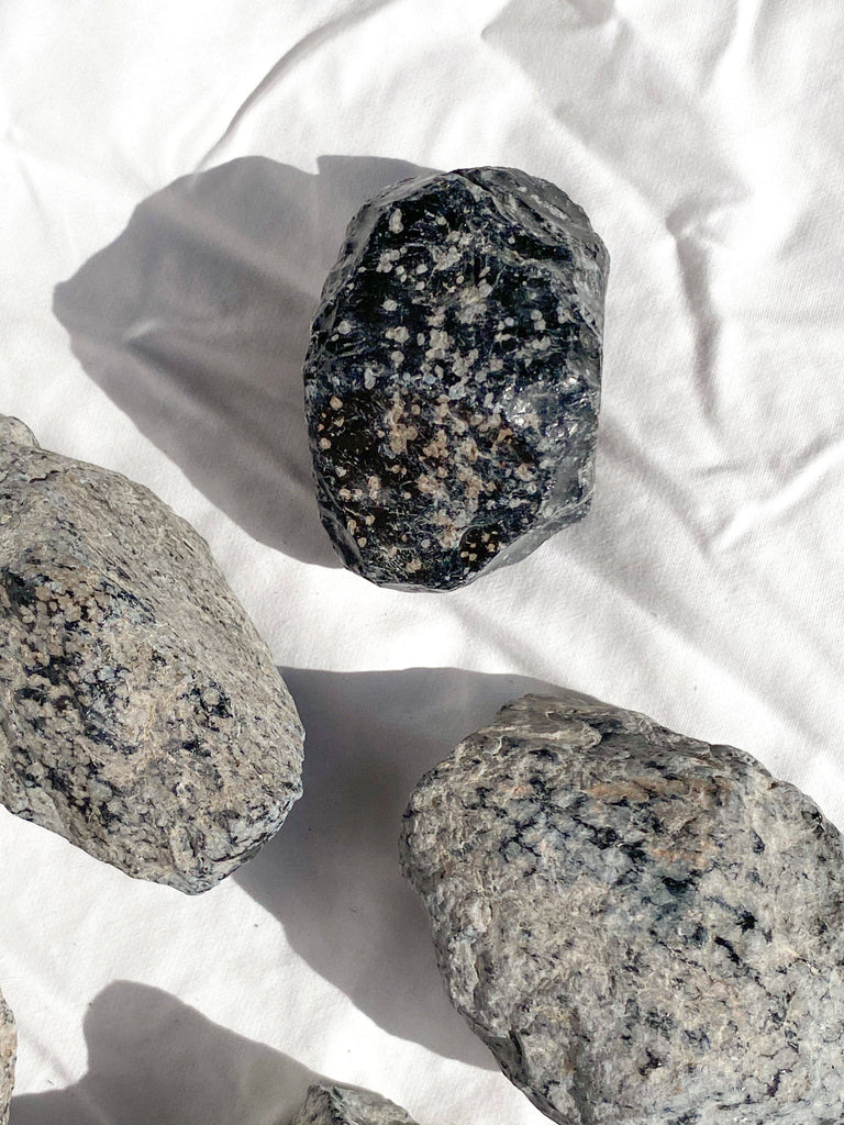 Snowflake Obsidian Rough  |  XXL - Unearthed Crystals