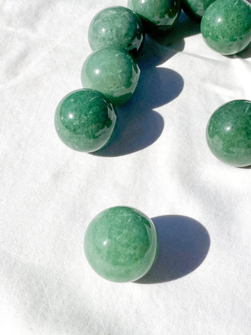 Green Aventurine Sphere | Small - Unearthed Crystals