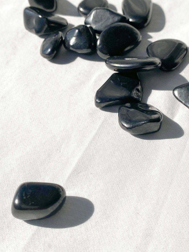 Shungite (Elite) Tumbles | Mini - Unearthed Crystals