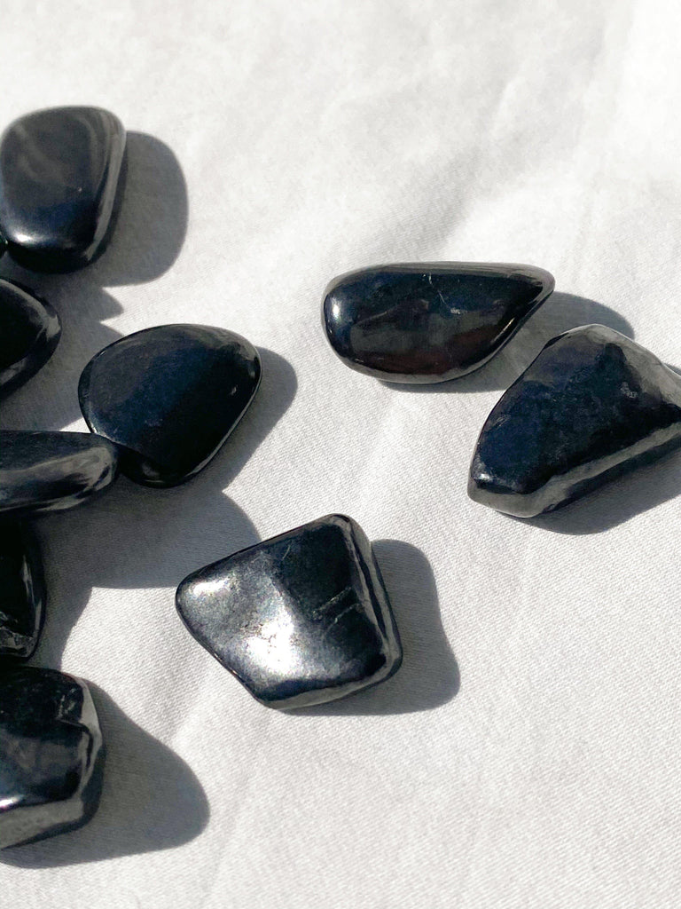 Shungite (Elite) Tumbles | Mini - Unearthed Crystals