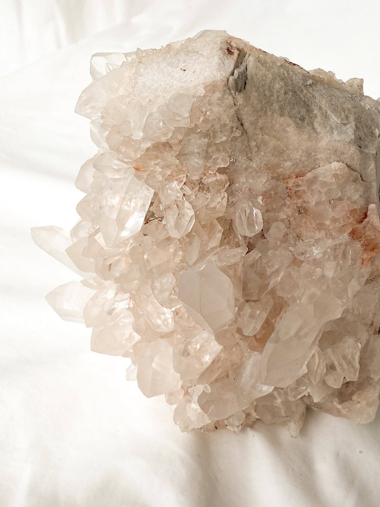 Himalayan Samadhi Quartz Cluster - Unearthed Crystals