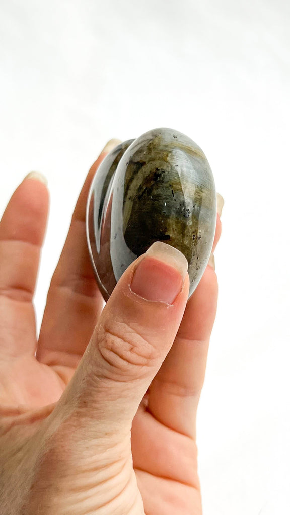 Labradorite Puffy Heart - Unearthed Crystals
