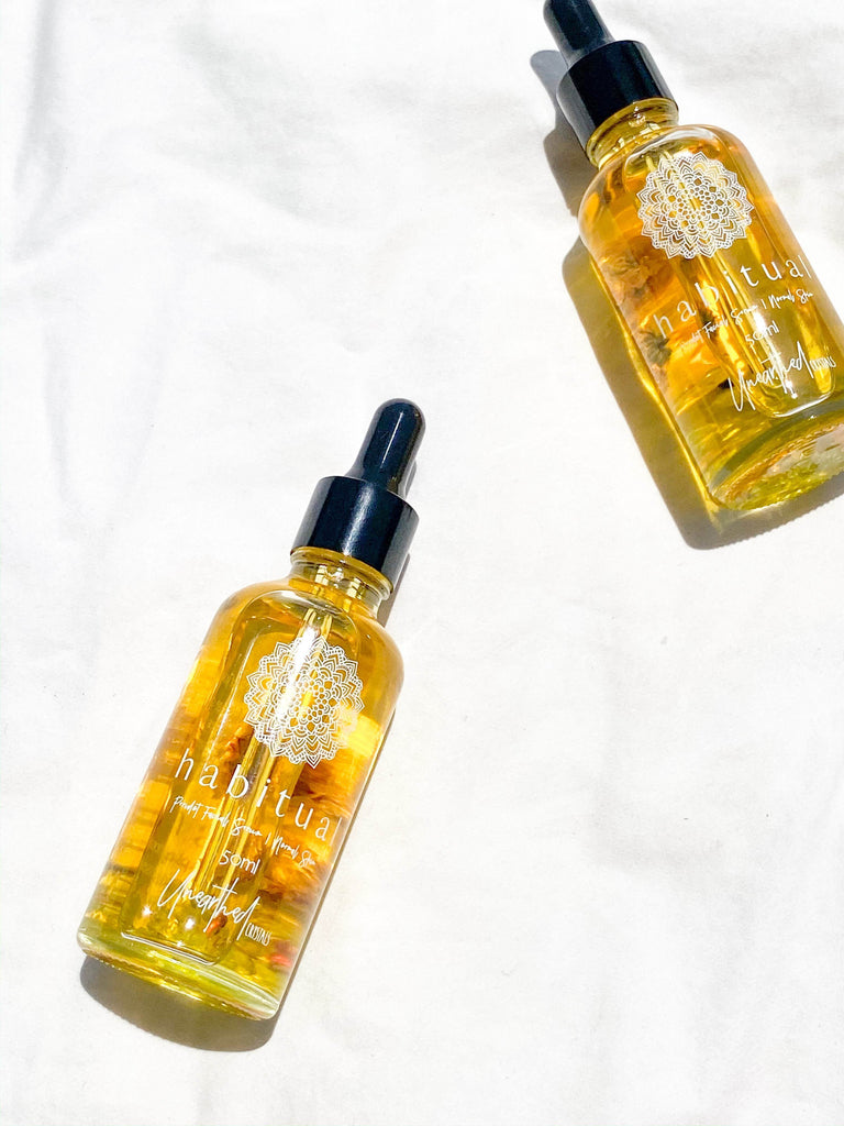 HABITUAL // Peridot Facial Serum | Normal Skin © - Unearthed Crystals