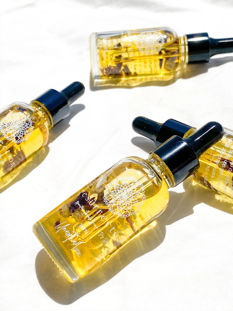 RESURRECTION // Moonstone Facial Serum | Dry Skin © - Unearthed Crystals