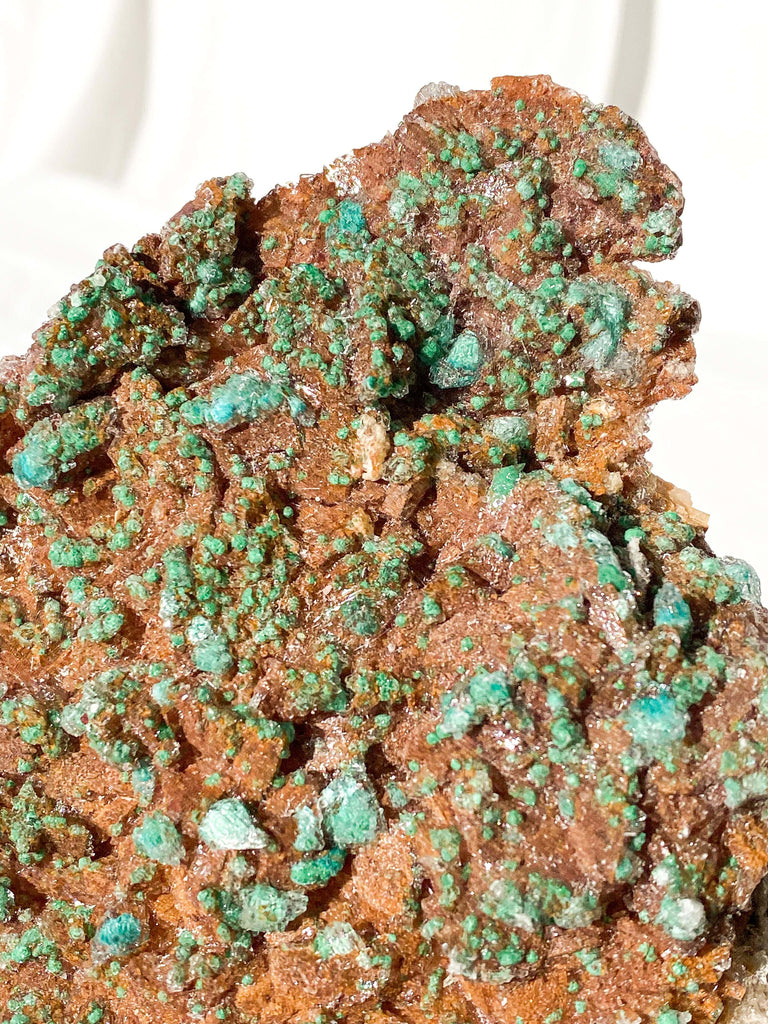 Dolomite + Malachite Specimen - Unearthed Crystals