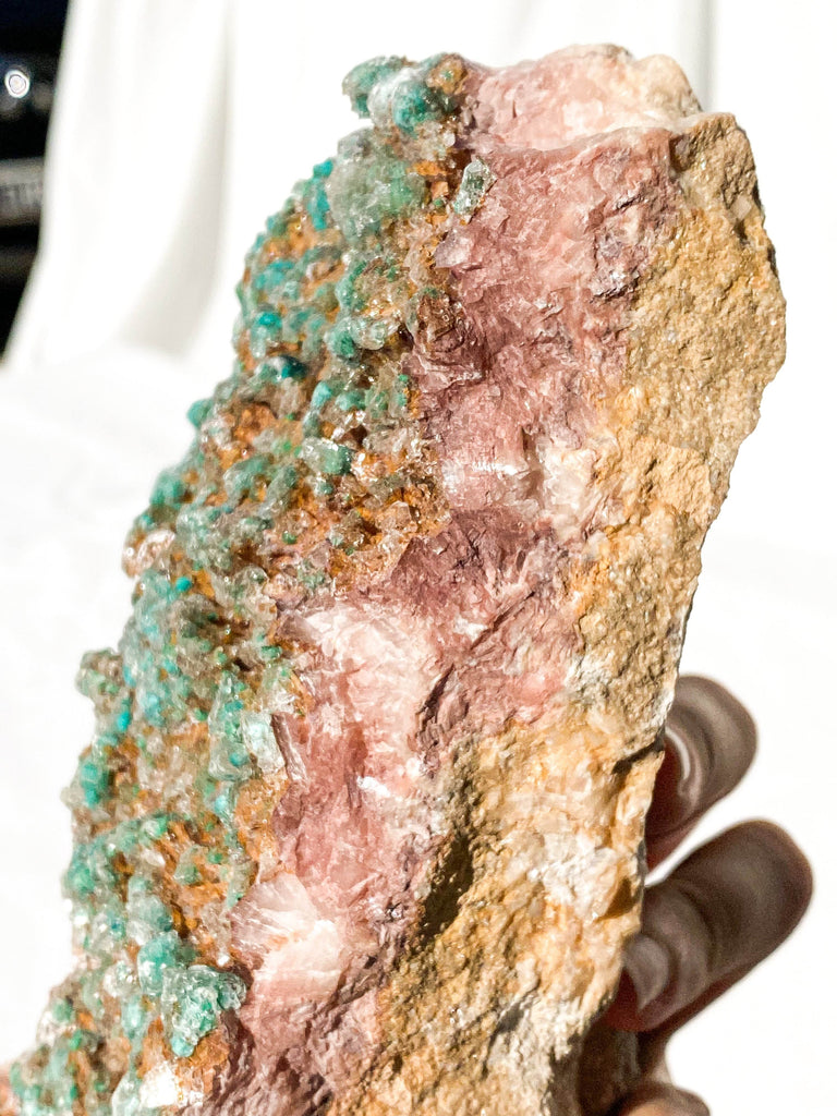 Dolomite + Malachite Specimen - Unearthed Crystals