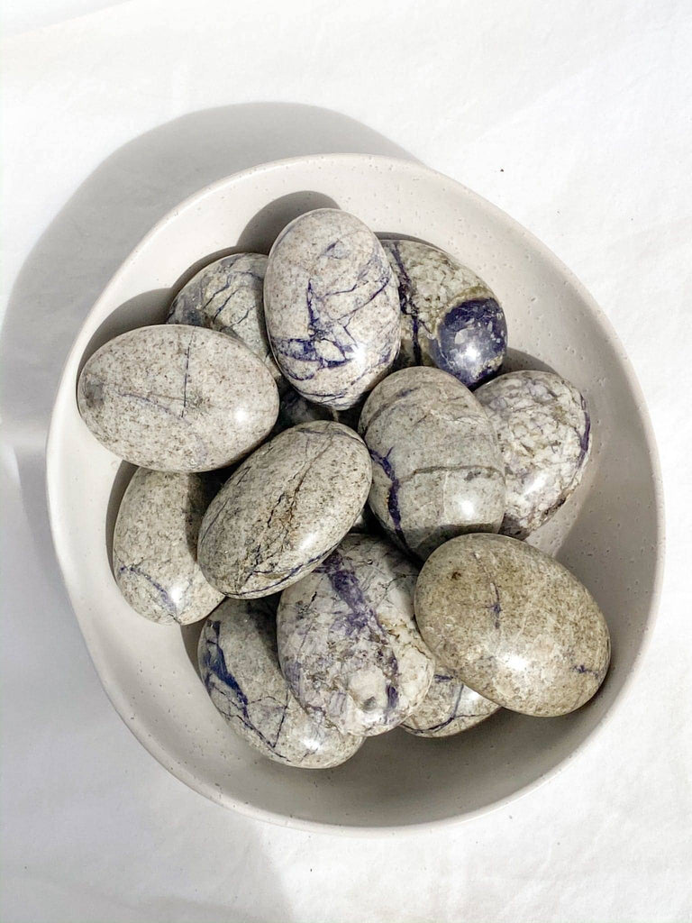 Tiffany Stone Palm Stone | Large - Unearthed Crystals