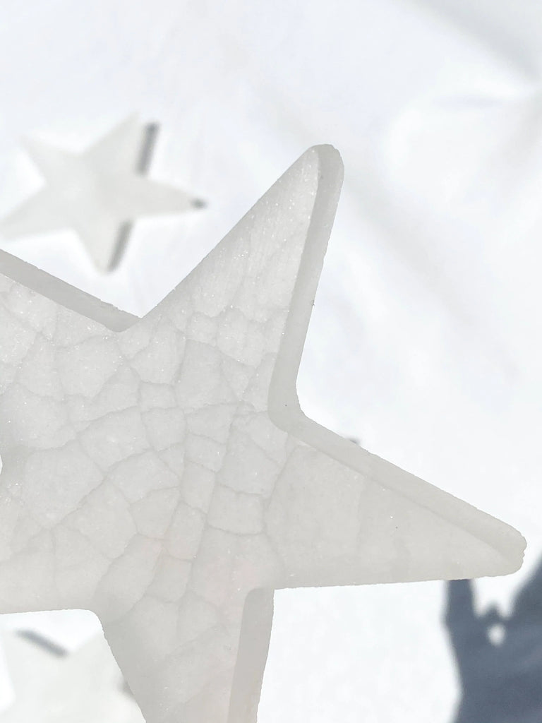 Selenite Star Carving - Unearthed Crystals