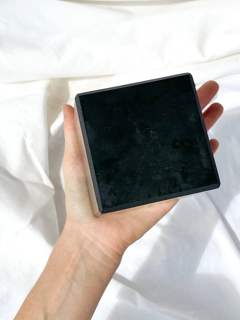 Shungite Cube | 80mm - Unearthed Crystals