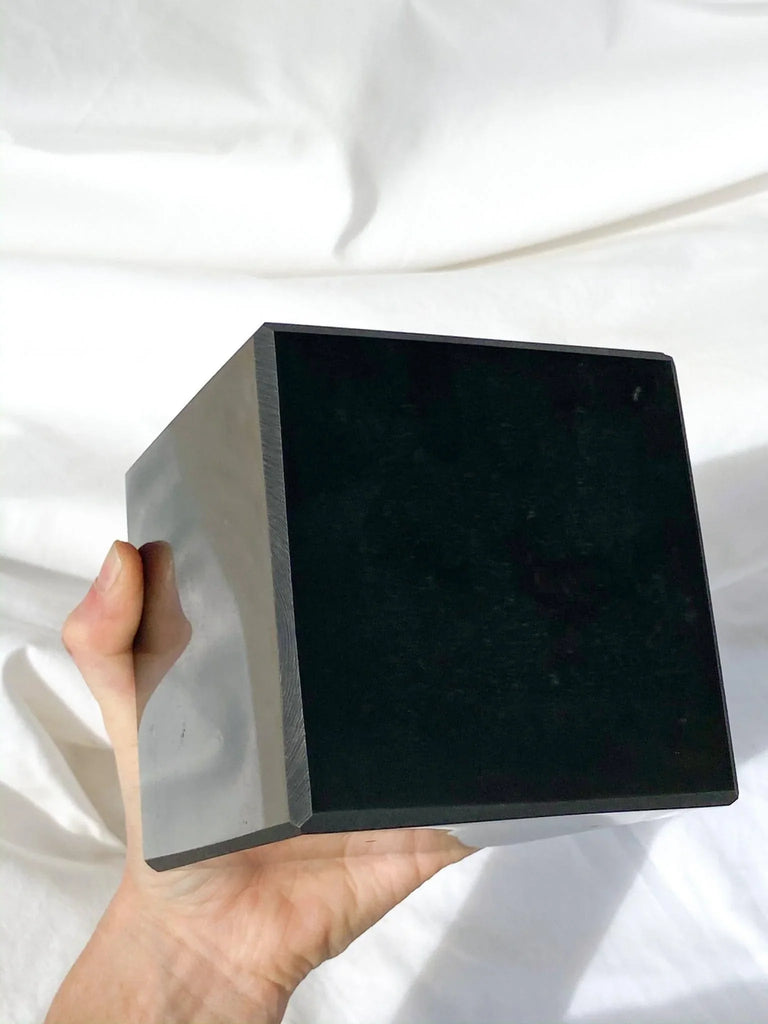 Shungite Cube | 100mm - Unearthed Crystals