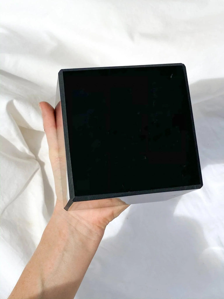 Shungite Cube | 100mm - Unearthed Crystals