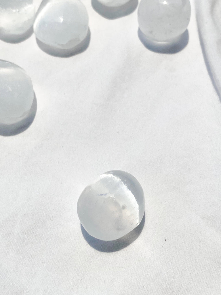 Selenite Tumbles | Small - Unearthed Crystals