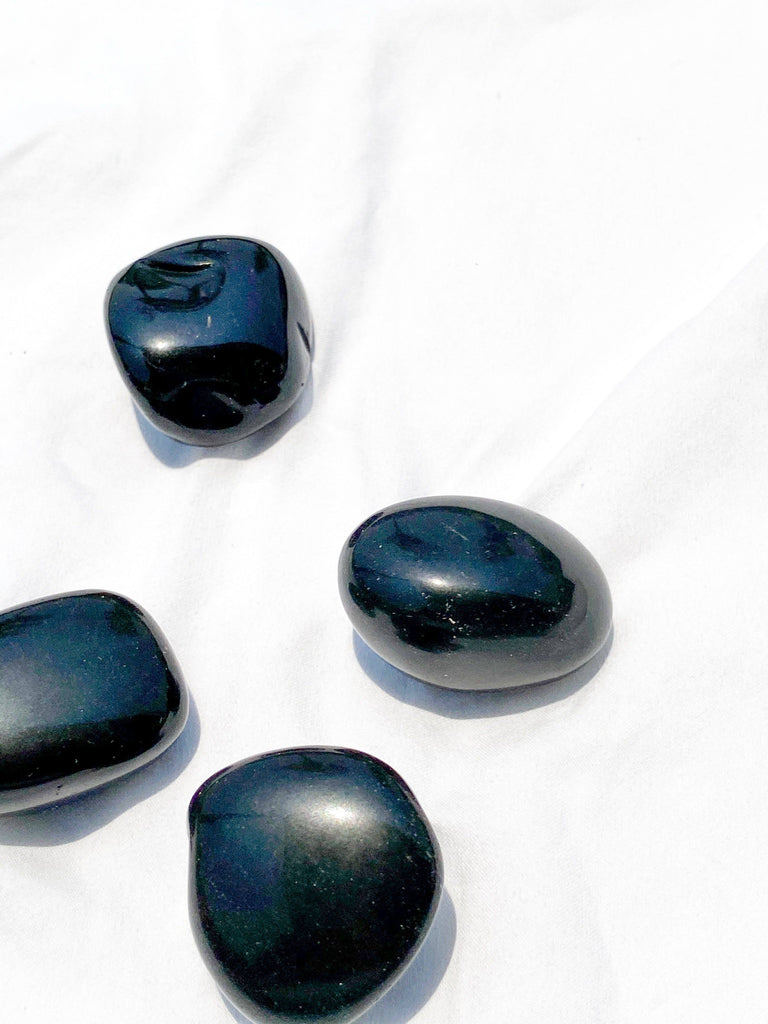 Black Obsidian Tumble | Large - Unearthed Crystals