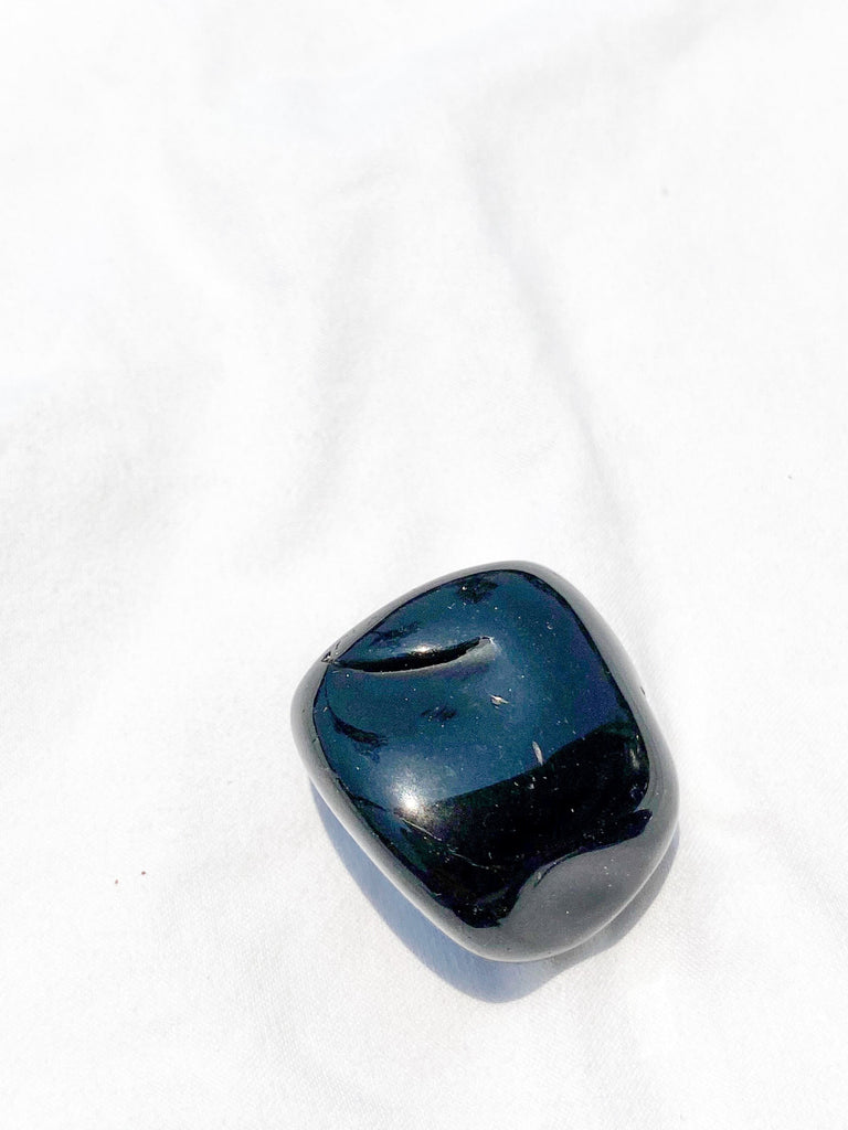 Black Obsidian Tumble | Large - Unearthed Crystals