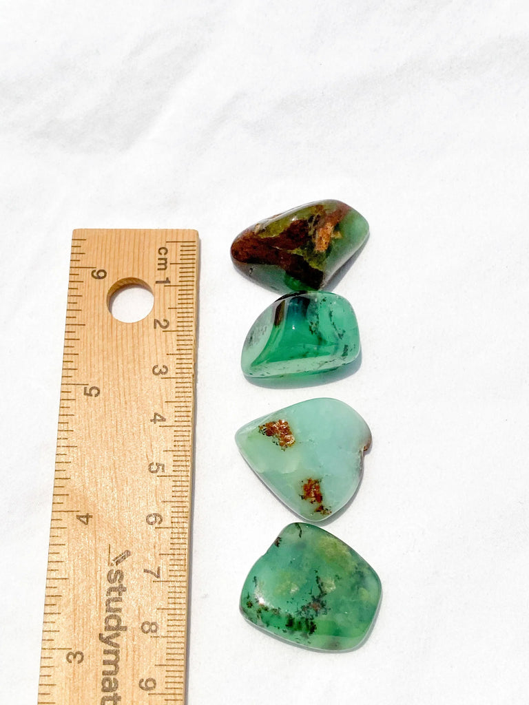 Chrysoprase Tumble | Small - Unearthed Crystals