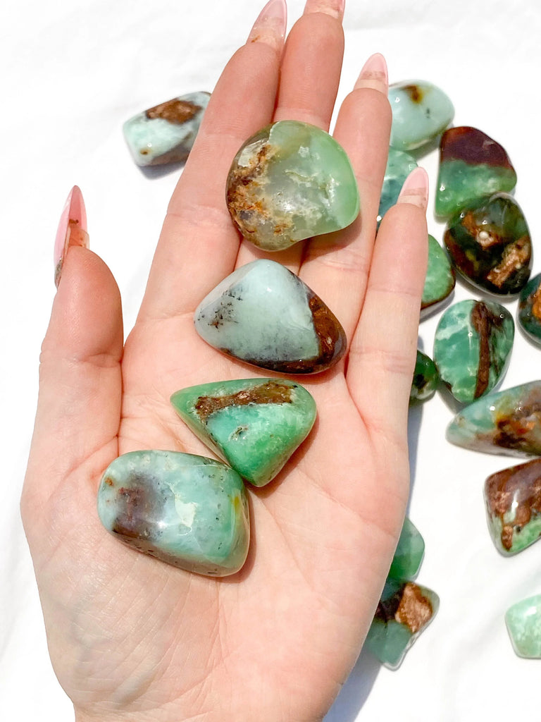 Chrysoprase Tumbles | Medium - Unearthed Crystals